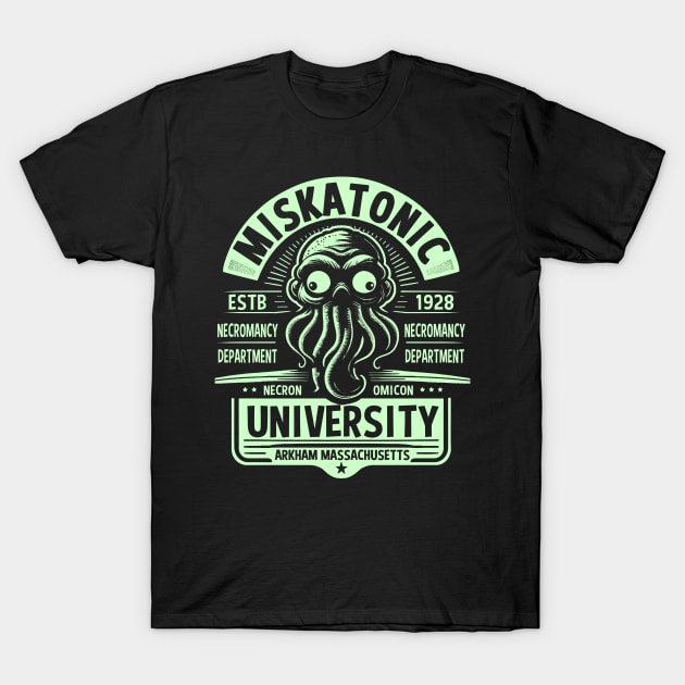 Miskatonic University Cthulhu T-Shirt by Tshirt Samurai